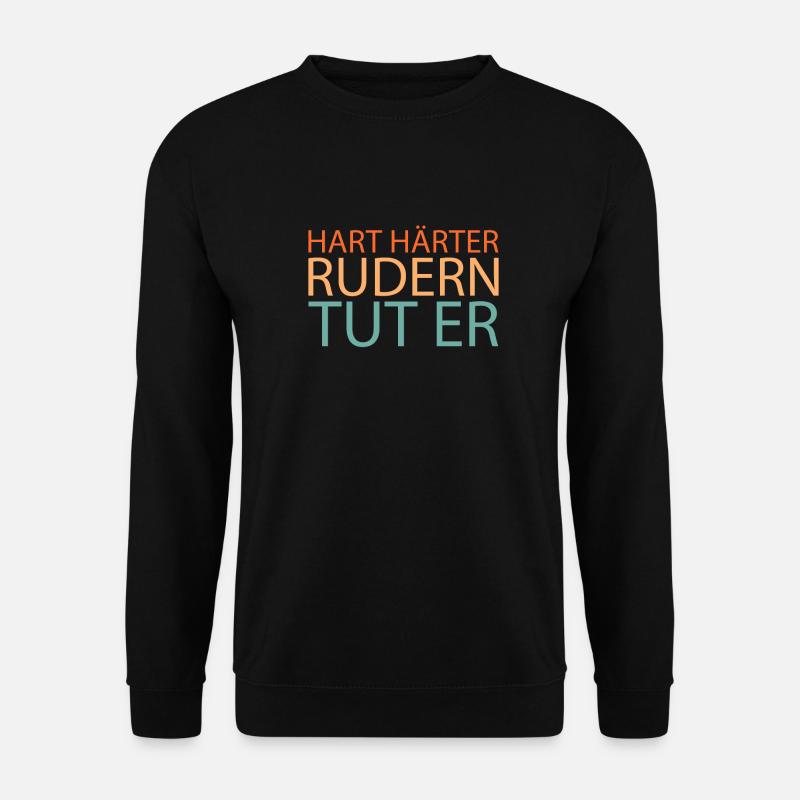 Rudern Ruderer - Unisex Pullover - Schwarz