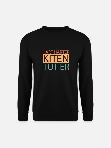 Kitesurfeur Kitesurf Kiting Kitesurf - Sweat-shirt Unisexe - noir