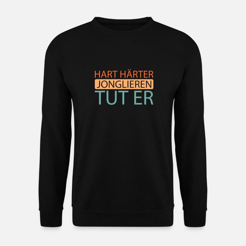 Jonglering Jonglør - Unisex sweater - sort