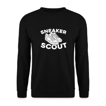 Baskets - Sweat-shirt Unisexe - noir - Devant - Alina (178cm) & Michal (187cm)