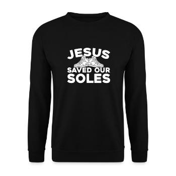 Sneakers Christian - Unisex Pullover - Schwarz - Vorne - Alina (178cm) & Michal (187cm)