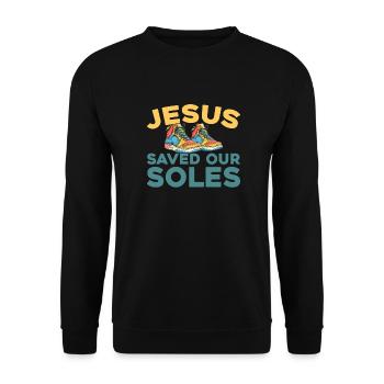 Sneakers Christian - Unisex Pullover - Schwarz - Vorne - Alina (178cm) & Michal (187cm)