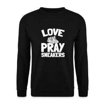 Sneakers Christian - Unisex Pullover - Schwarz - Vorne - Alina (178cm) & Michal (187cm)