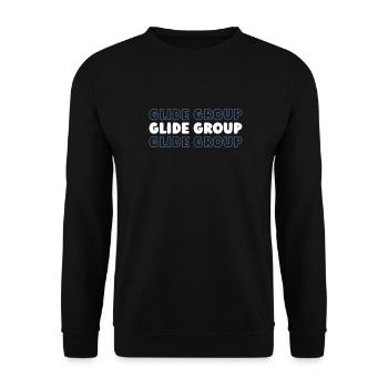 Paramotor Gleitschirmfliegen - Unisex Pullover - Schwarz - Vorne - Alina (178cm) & Michal (187cm)
