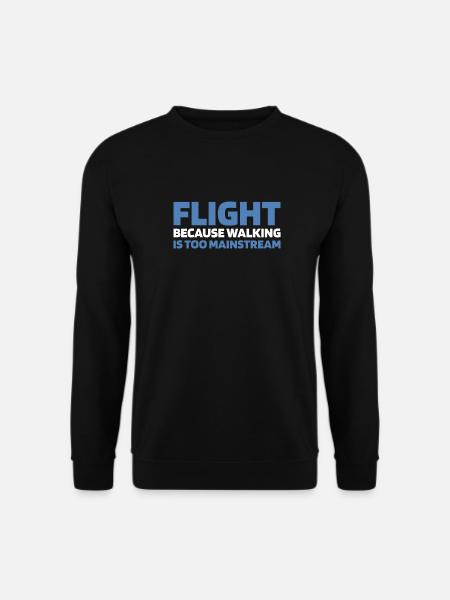 Paramoteur parapente - Sweat-shirt Unisexe - noir