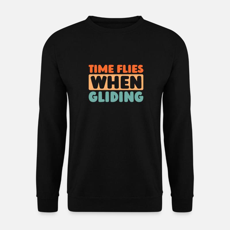 Paramotor Gleitschirmfliegen - Unisex Pullover - Schwarz