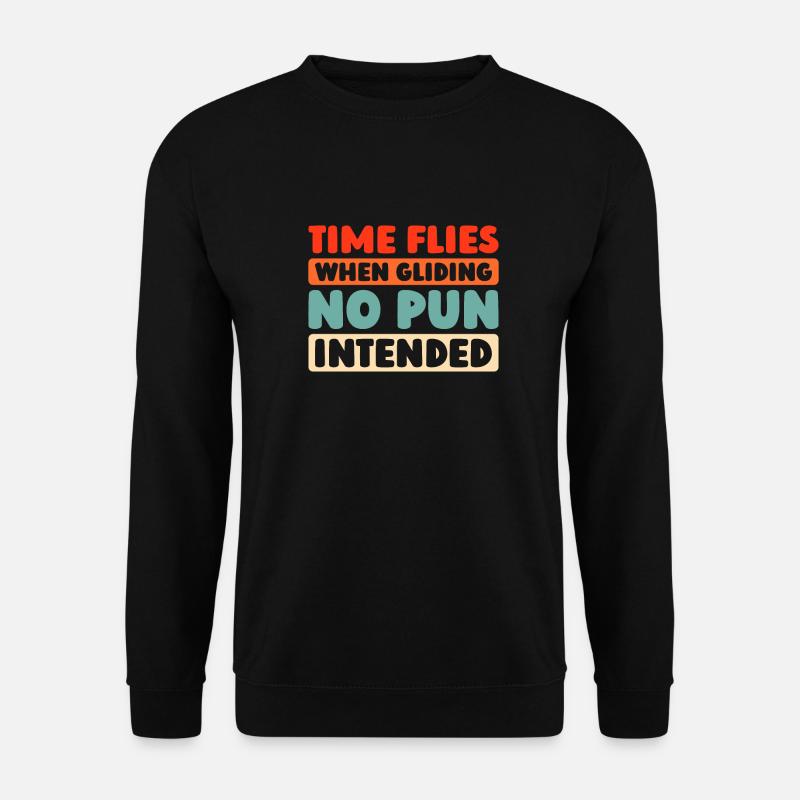 Paramoteur parapente - Sweat-shirt Unisexe - noir