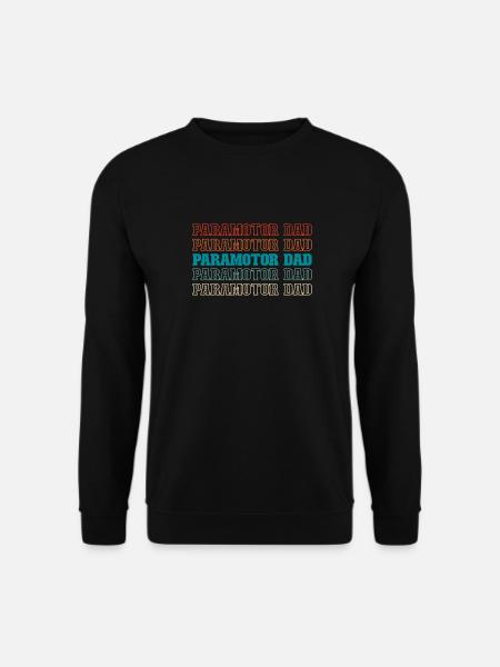 Paramoteur parapente - Sweat-shirt Unisexe - noir