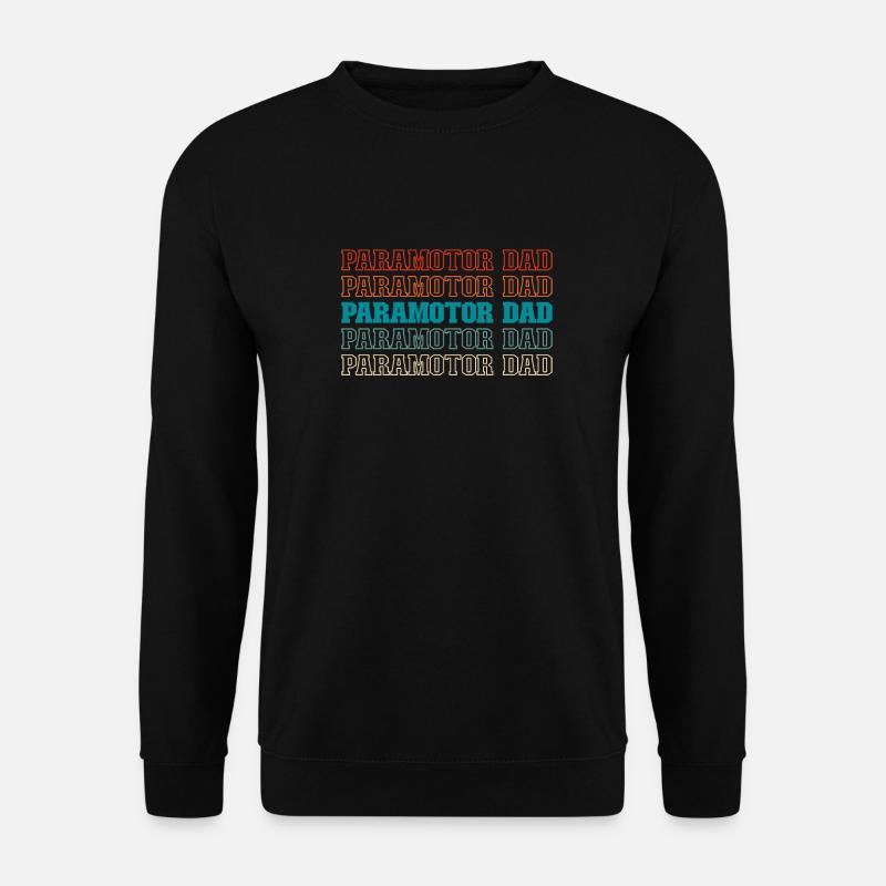 Paramotor paragliding - Unisex Sweatshirt - black