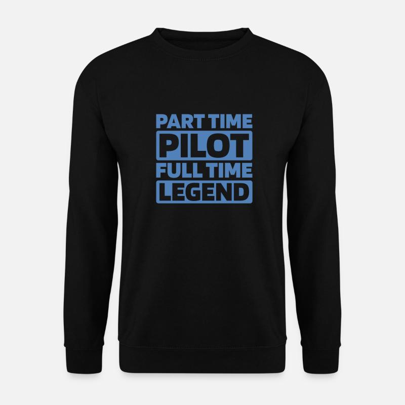 Paramoteur parapente - Sweat-shirt Unisexe - noir