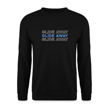 Paramotor Gleitschirmfliegen - Unisex Pullover - Schwarz - Vorne - Alina (178cm) & Michal (187cm)