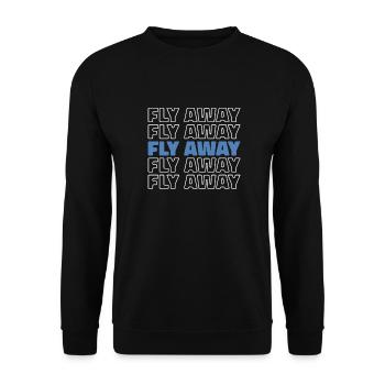 Paramotor Gleitschirmfliegen - Unisex Pullover - Schwarz - Vorne - Alina (178cm) & Michal (187cm)