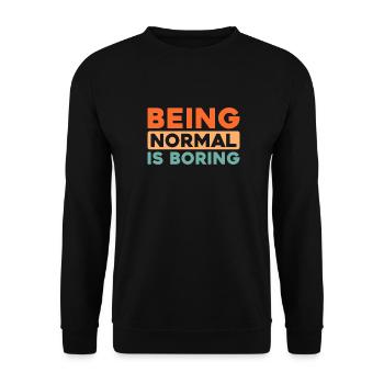 Paramotor Gleitschirmfliegen - Unisex Pullover - Schwarz - Vorne - Alina (178cm) & Michal (187cm)