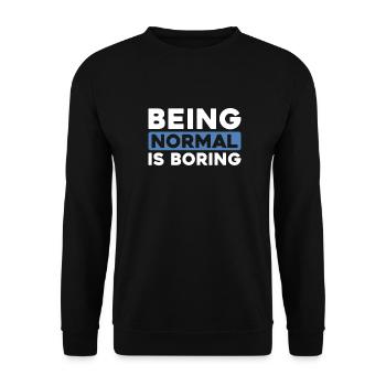 Paramotor Gleitschirmfliegen - Unisex Pullover - Schwarz - Vorne - Alina (178cm) & Michal (187cm)