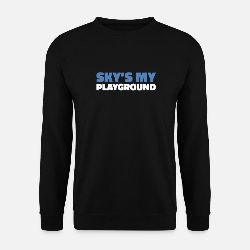 Paramotor paragliding - Unisex Sweatshirt - black