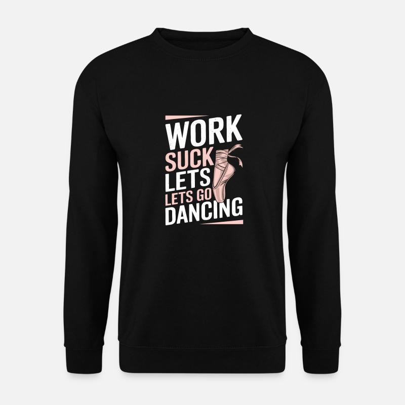 Ballet Balerina - Unisex Pullover - Schwarz