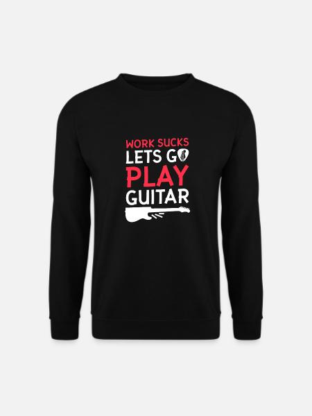 Guitare électrique Guitare électrique - Sweat-shirt Unisexe - noir