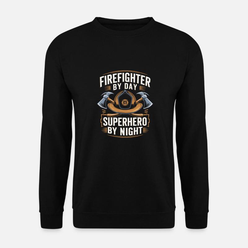 Fireman - Unisex Sweatshirt - black