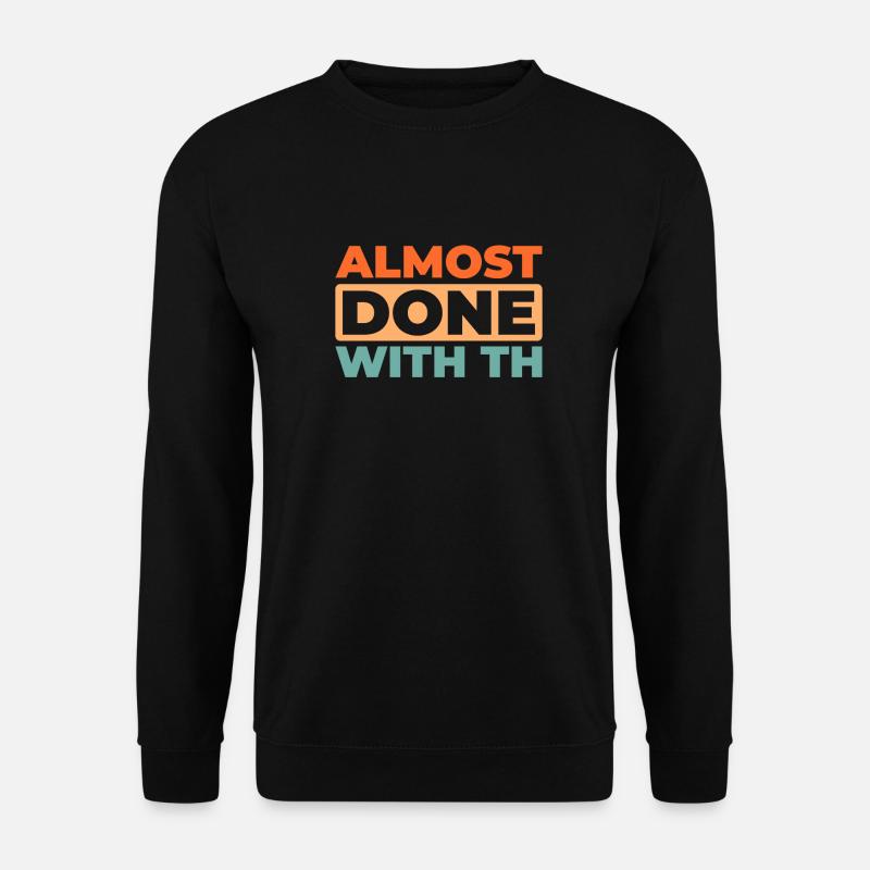 Schwarzer Humor - Unisex Pullover - Schwarz