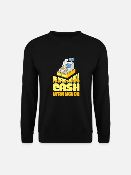 Kassierer - Unisex Pullover - Schwarz