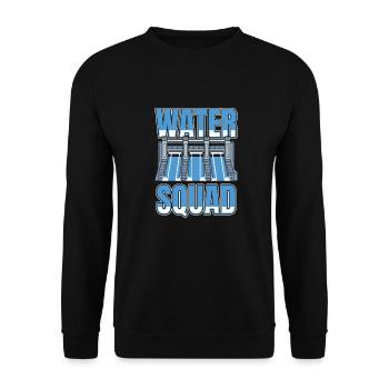 Hydraulic Engineer Kader - Unisex Sweatshirt - black - Front - Alina (178cm) & Michal (187cm)