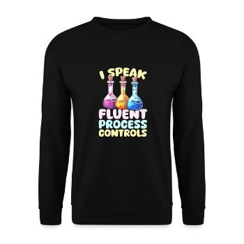Chemical Operators - Unisex Sweatshirt - black - Front - Alina (178cm) & Michal (187cm)