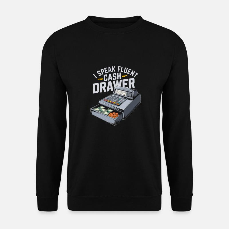 Cashier - Unisex Sweatshirt - black