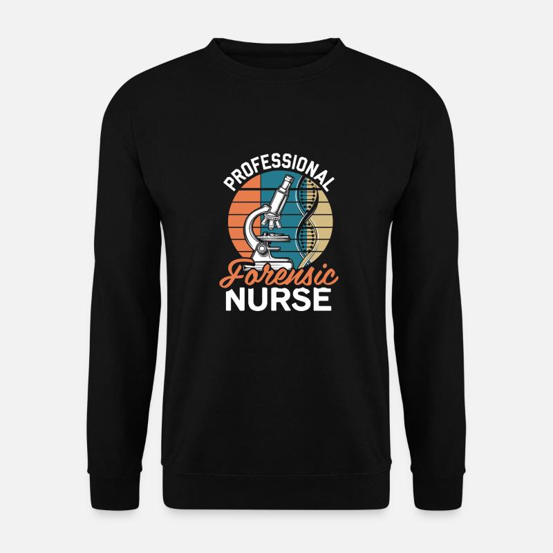 Forensische Krankenschwester - Unisex Pullover - Schwarz