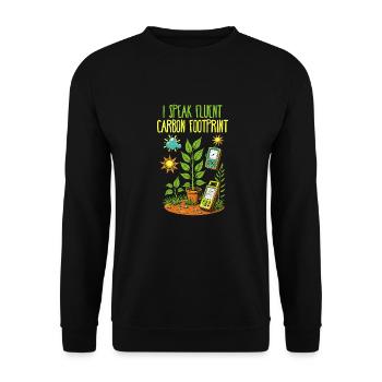 Scientifique de l’environnement - Sweat-shirt Unisexe - noir - Devant - Alina (178cm) & Michal (187cm)