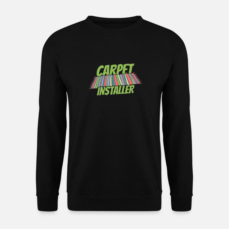 Teppichverleger Kader - Unisex Pullover - Schwarz