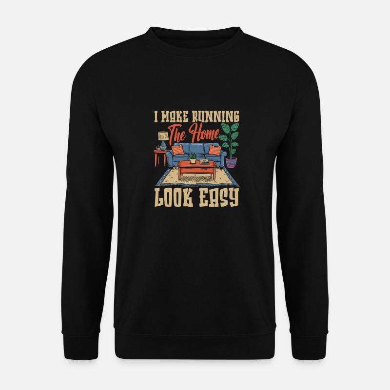 Ménagère - Sweat-shirt Unisexe - noir