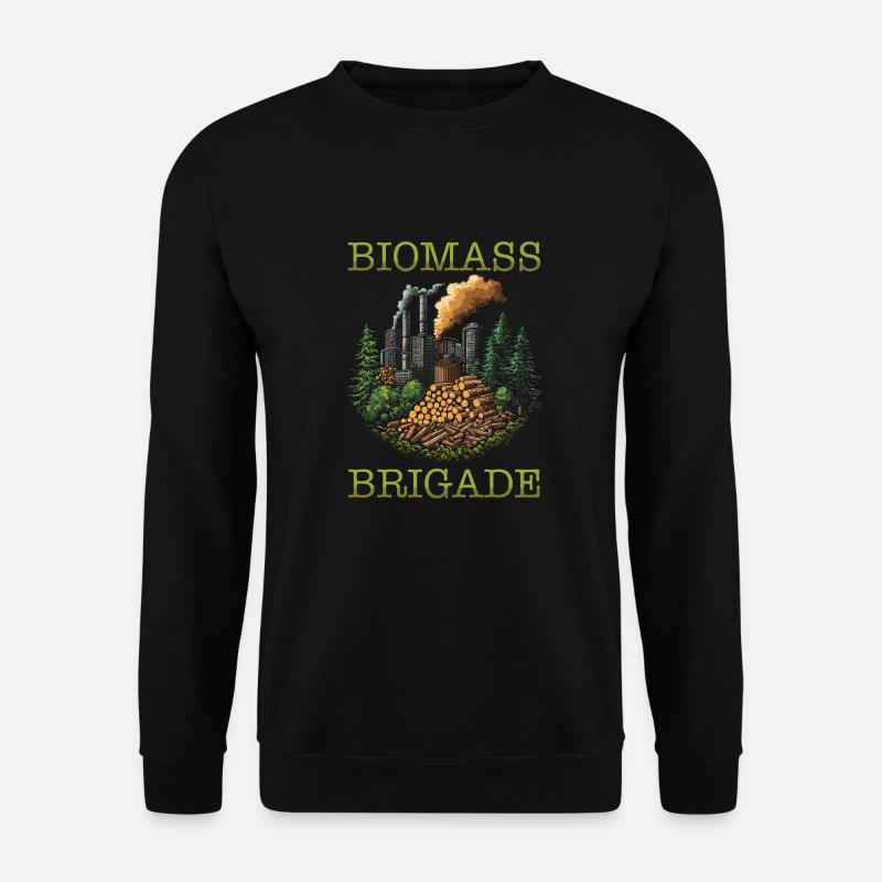 Biomassetechniker Team - Unisex Pullover - Schwarz