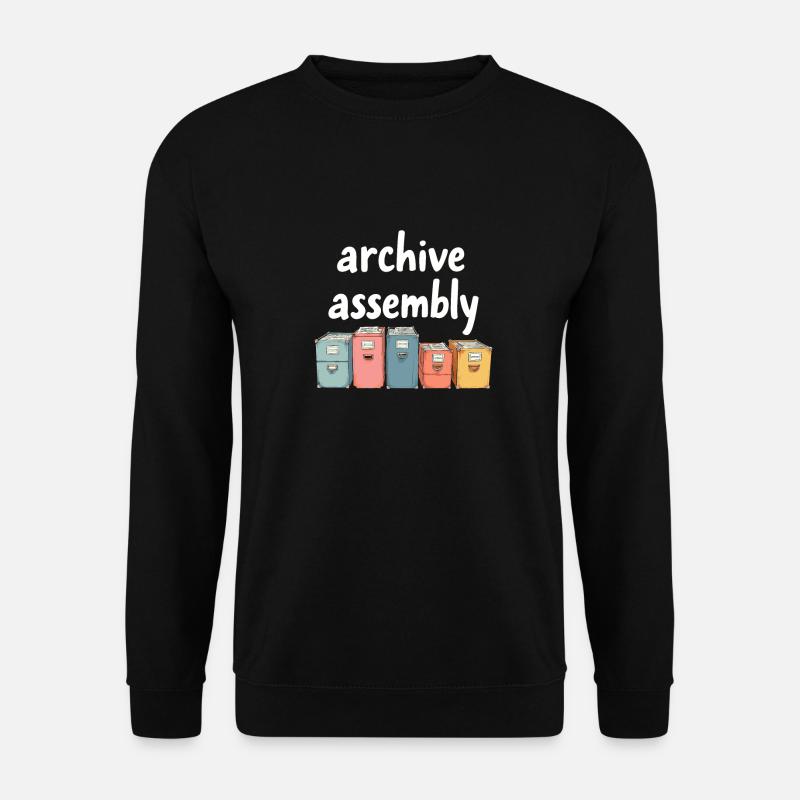 Archivar Team - Unisex Pullover - Schwarz