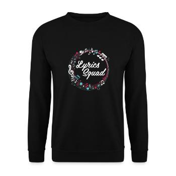 Équipe de rédacteurs - Sweat-shirt Unisexe - noir - Devant - Alina (178cm) & Michal (187cm)