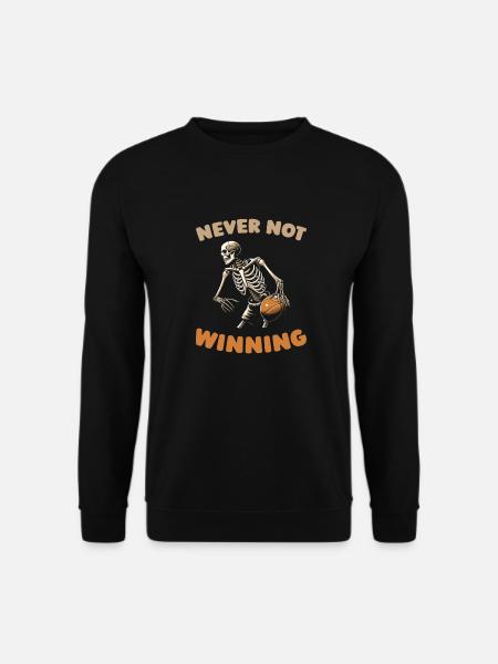 Basketball Basketballer - Unisex Pullover - Schwarz