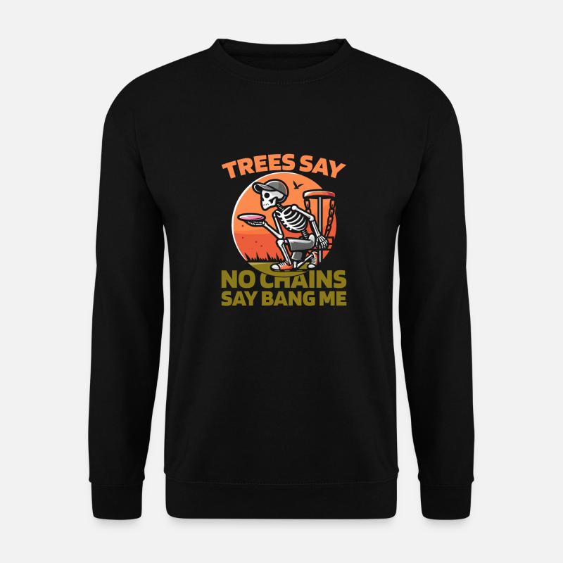 Frisbee Golf Disc Golf - Unisex Sweatshirt - black