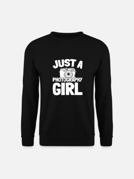Fotograf Fotografie Kamera - Unisex Pullover - Schwarz