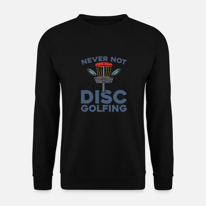 Frisbee Golf Disc Golf - Unisex Pullover - Schwarz
