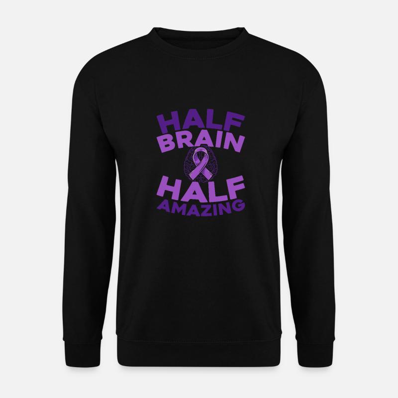 Alzheimer Funny Alzheimers Awareness - Unisex Pullover - Schwarz