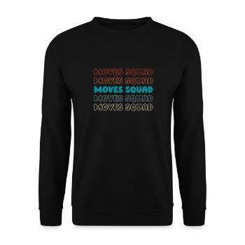 Escouade de chauffeurs-livreurs - Sweat-shirt Unisexe - noir - Devant - Alina (178cm) & Michal (187cm)