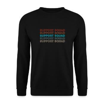 Ingénieur du son Ingénieur du son Kader - Sweat-shirt Unisexe - noir - Devant - Alina (178cm) & Michal (187cm)