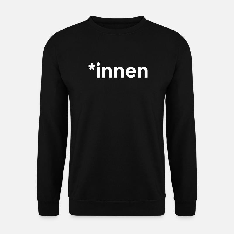 *innen - Unisex Pullover - Schwarz