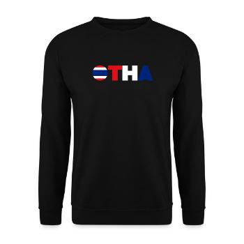 Thailand - Unisex Sweatshirt - black - Front - Alina (178cm) & Michal (187cm)