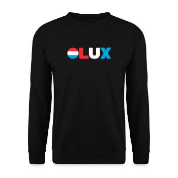 Luxembourg - Unisex Sweatshirt - black - Front - Alina (178cm) & Michal (187cm)