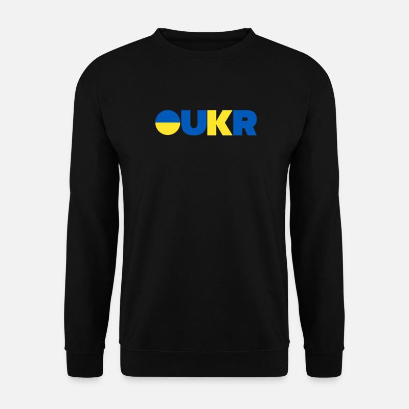 Ukraine - Unisex Pullover - Schwarz