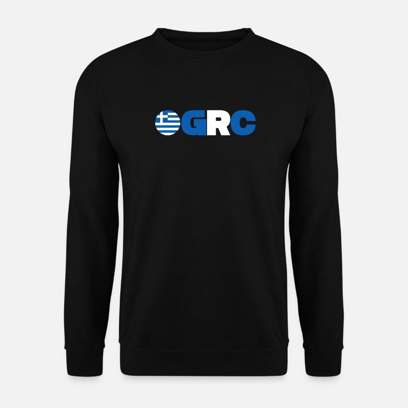 Griechenland - Unisex Pullover - Schwarz