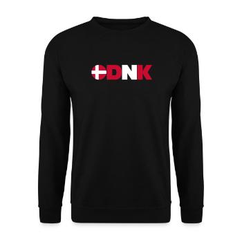 Danemark - Sweat-shirt Unisexe - noir - Devant - Alina (178cm) & Michal (187cm)