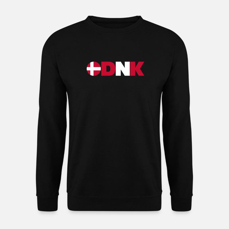 Dänemark - Unisex Pullover - Schwarz