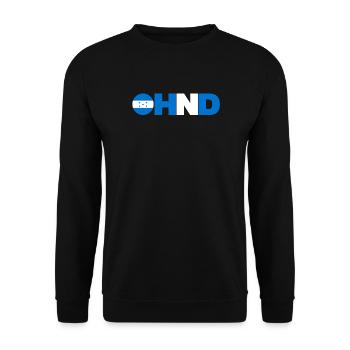 Honduras - Unisex Pullover - Schwarz - Vorne - Alina (178cm) & Michal (187cm)