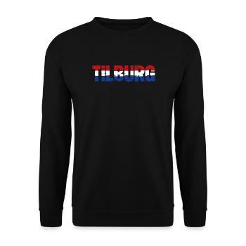 Tilburg Niederlande - Unisex Pullover - Schwarz - Vorne - Alina (178cm) & Michal (187cm)